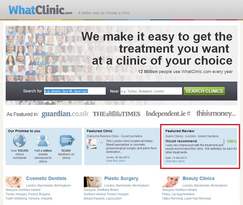 whatclinic featured review